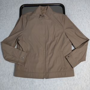 Michael Kors Men's Casual Jacket Khaki Mens Full Zip Size L